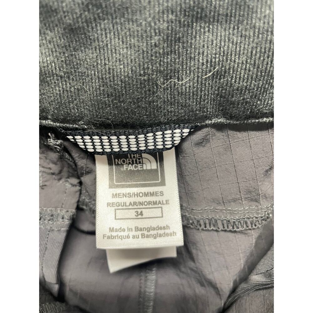 North Face Men's Pants 34 Dark Gray Hiking Fishing Outdoors *Small Snag* - Picture 2 of 9